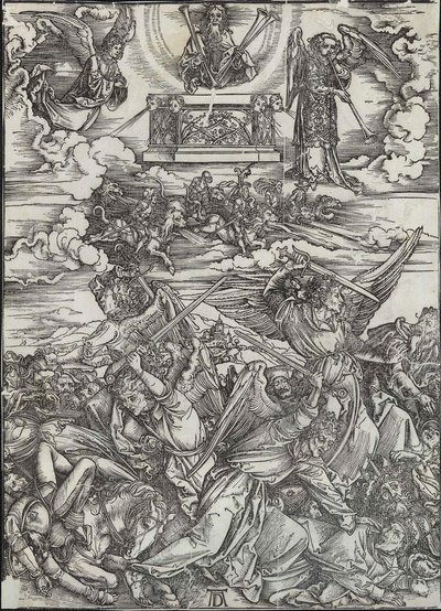 Die vier rächenden Engel von Albrecht Dürer